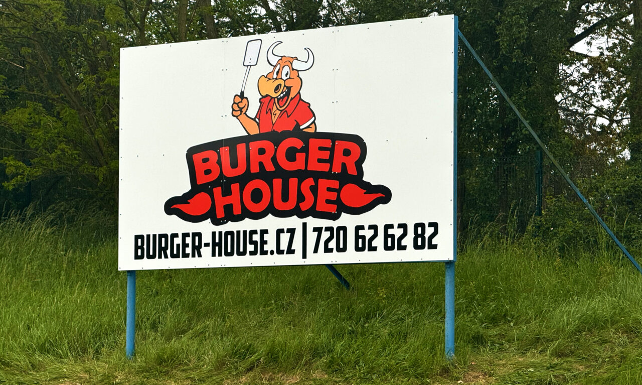 Banner Burger House