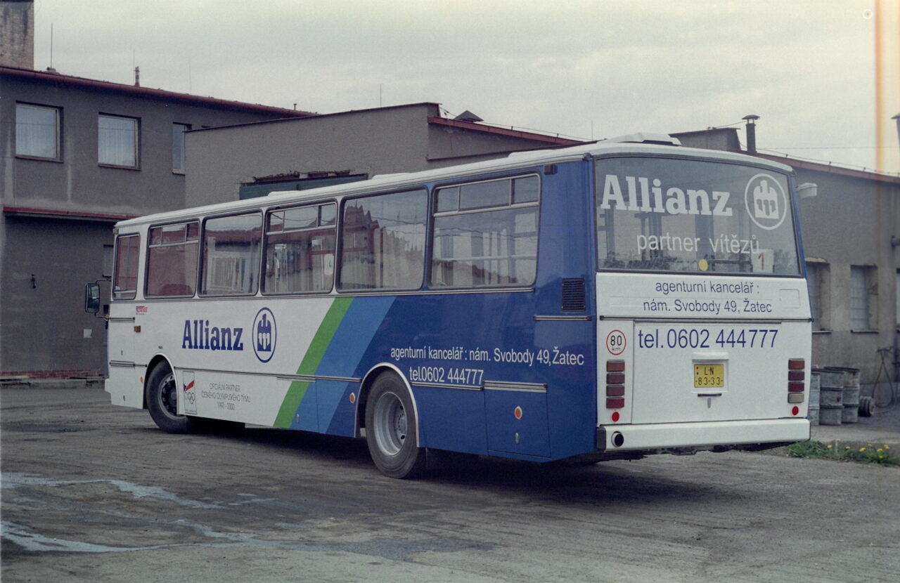 Polep autobusu Allianz