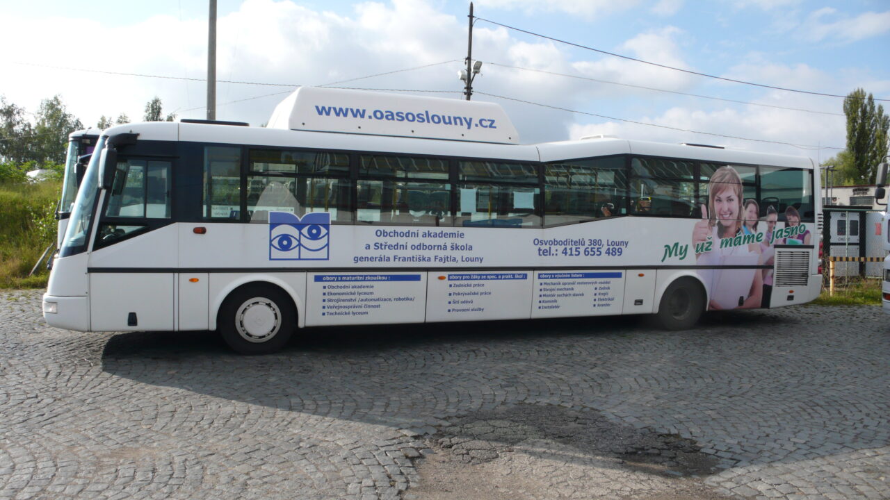 Autobus OA a SOŠ Louny